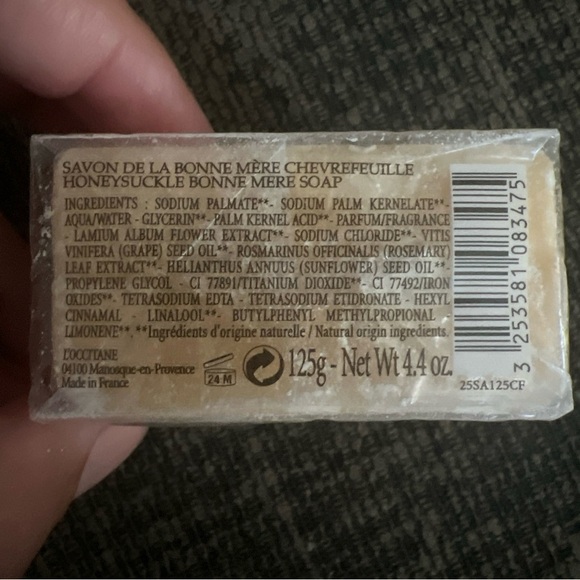 L’OCCITANE Savon Bonne Mere Soap Bar 4.4oz/125g FREE SHIPPING - Picture 3 of 4